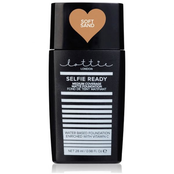 Lottie London Medium Coverage Matte Foundation 28 Ml Various Shades Soft Sand