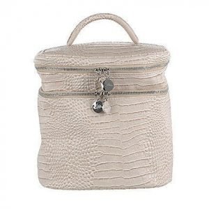 Lulu's Beauty Bag Beige Croco