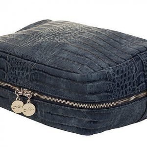 Lulu's Toilet Bag Ocean Blue Croco