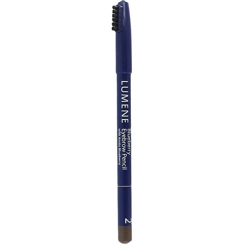 Lumene Blueberry Eyebrow Pencil 2 Grey Brown 1