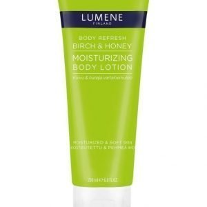 Lumene Body Refresh Birch & Honey Body Lotion Vartaloemulsio 200 ml