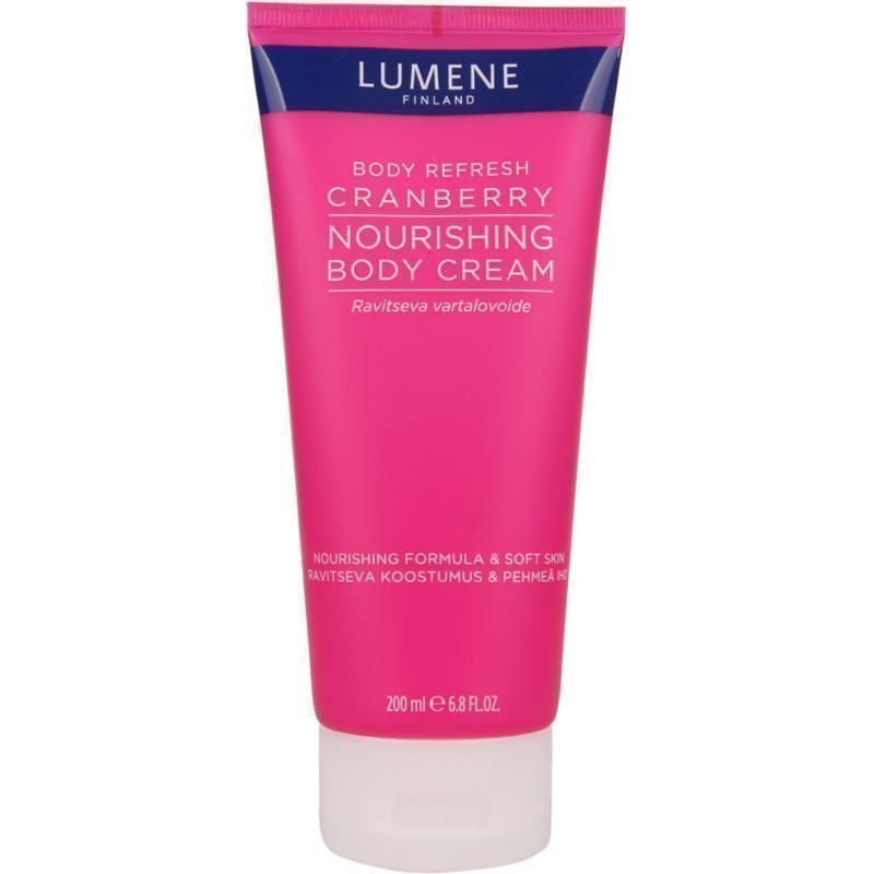 Lumene Body Refresh Cranberry Nourishing Body Cream 200ml
