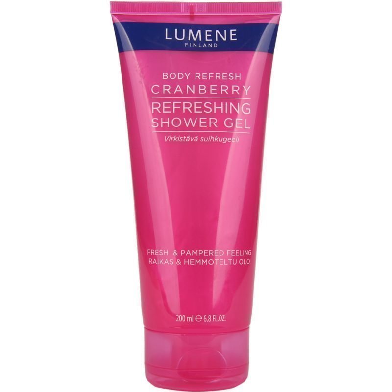 Lumene Body Refresh Cranberry Refreshing Shower Gel 200ml