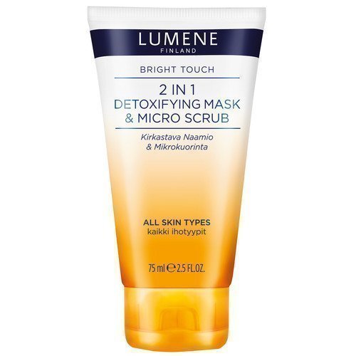Lumene Bright Touch 2-in1 Detoxifying Mask & Micro Scrub
