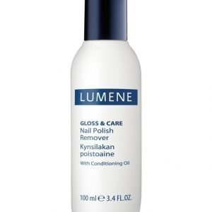 Lumene Gloss & Care Nail Polish Remover Kynsilakanpoistoaine