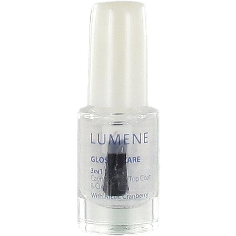 Lumene Gloss & Care Nail Polish1 Shine Caring Base & Top Coat