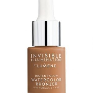 Lumene Invisible Illumination Instant Glow Watercolor Bronzer Hehkupisarat 15 ml