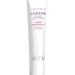 Lumene Kuulas Sheer Luminosity Firming Eye Cream Heleyttävä Ja Kiinteyttävä Silmänympärysvoide 15 ml