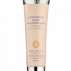 Lumene Longwear Blur Foundation Spf 15 30 Ml Meikkivoide