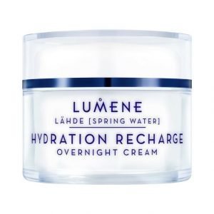 Lumene Lähde Hydration Recharge Overnight Cream Tehokosteuttava Yövoide 50 ml
