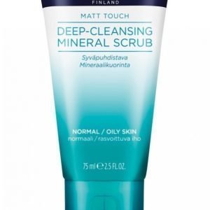 Lumene Matta Touch Deep Cleansing Mineral Scrub 75 Ml Kuorintageeli