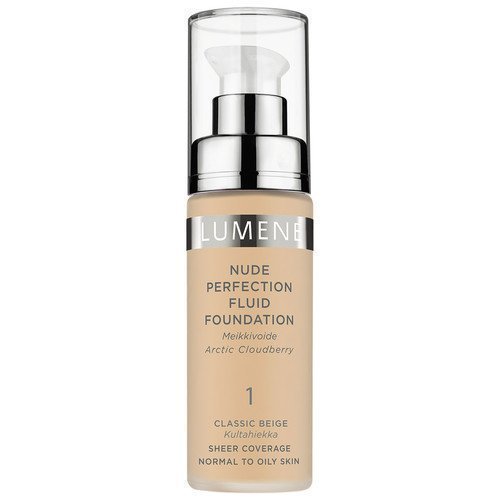 Lumene Nude Perfection Fluid Foundation 3 Fresh Apricot