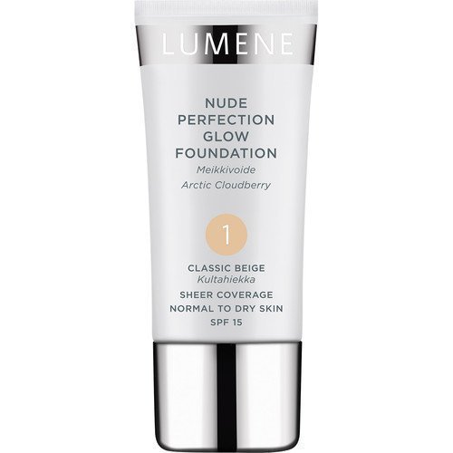 Lumene Nude Perfection Glow Foundation 3 Fresh Apricot