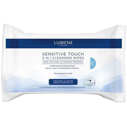 Lumene Sensitive Touch 3-in-1 Cleansing Wipes