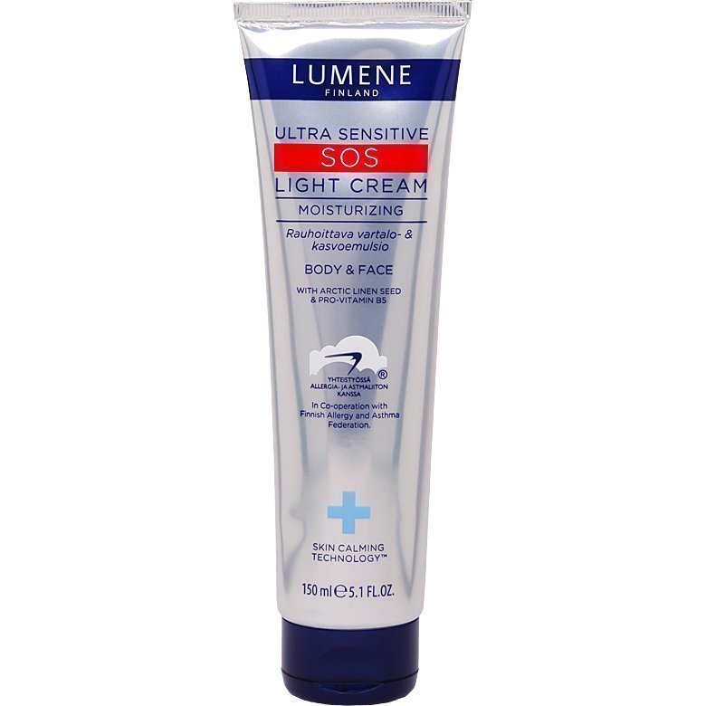Lumene Ultra Sensitive SOS Light Cream 150ml
