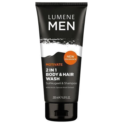 Lumene for Men Motivate 2-in-1 Body & Hair Wash