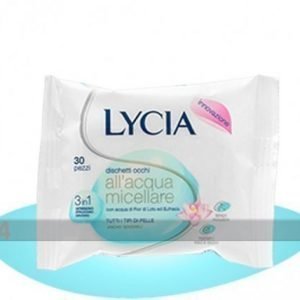 Lycia Meikinpoistolaput Mineraalivedellä Lycia Acqua Silmille 20 Kpl