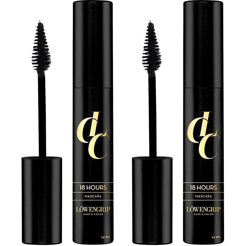 Löwengrip Care & Color 18 Hours Mascara Duo 2 x Black 14ml