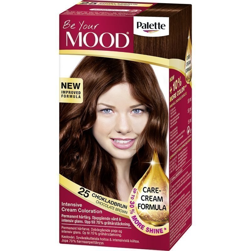 MOOD Hair Colour 4 in 1 No. 25 Chocolate Brown