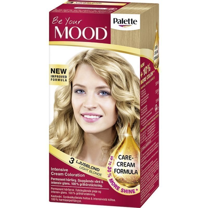 MOOD Hair Colour 4 in 1 No. 3 Light Blonde