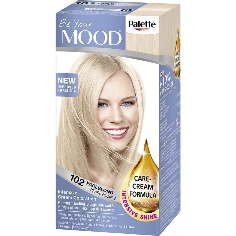 MOOD Hair Colour No. 102 Pearl Blonde