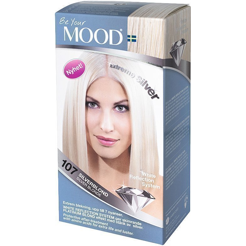 MOOD Hair Colour No. 107 Silver Blonde