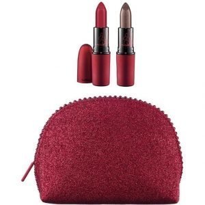 Mac Keepsakes Viva Glamorous Lip Bag Meikkipussi Ja Kaksi Huulituotetta