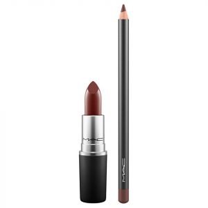 Mac Lip Duo Antique Velvet / Chestnut