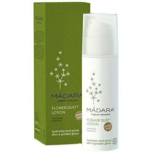 Madara Organic Skincare Flower Dust Lotion Shimmering Moisturiser