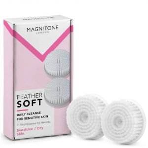 Magnitone London Barefaced 2 Feathersoft Daily Cleansing Brush Head 2 Pack