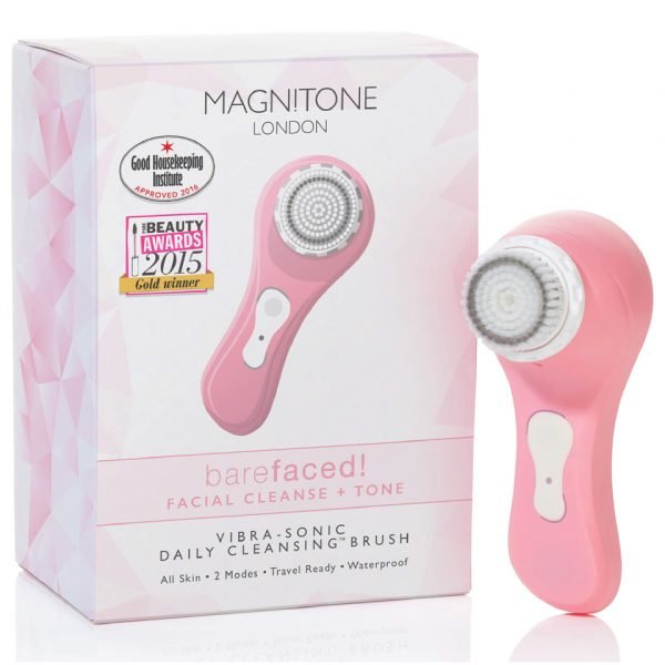Magnitone London Barefaced Vibra-Sonic™ Daily Cleansing Brush Pastel Pink