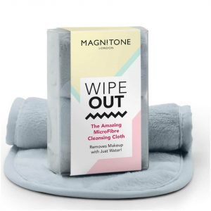 Magnitone London Wipeout! The Amazing Microfibre Cleansing Cloth Grey X 2