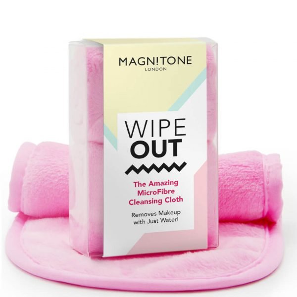 Magnitone London Wipeout! The Amazing Microfibre Cleansing Cloth Pink X2