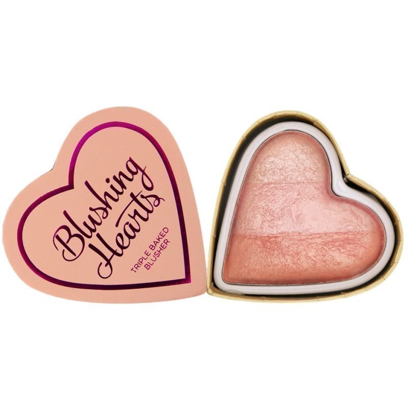 Makeup Revolution I Heart Makeup Blushing Hearts Peachy Pink Kisses