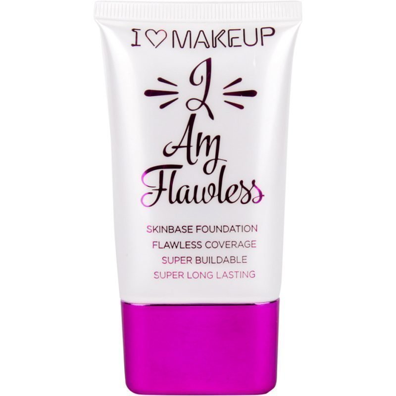 Makeup Revolution I Heart Makeup I am flawless Skinbase Foundation FL7 25ml