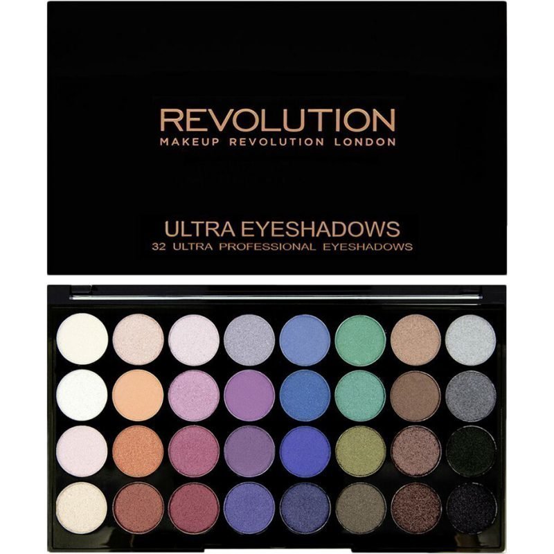 Makeup Revolution Mermaids Forever Ultra Eyeshadows 32 Ultra Professional Eyeshadows