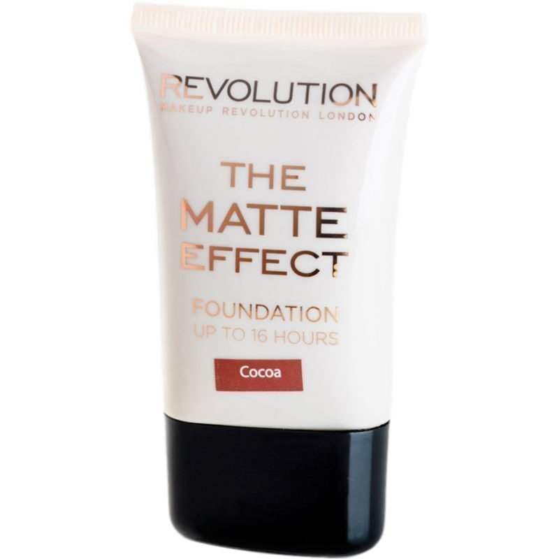 Makeup Revolution The Matte Effect Foundation Up To 16 Hours Cocoa