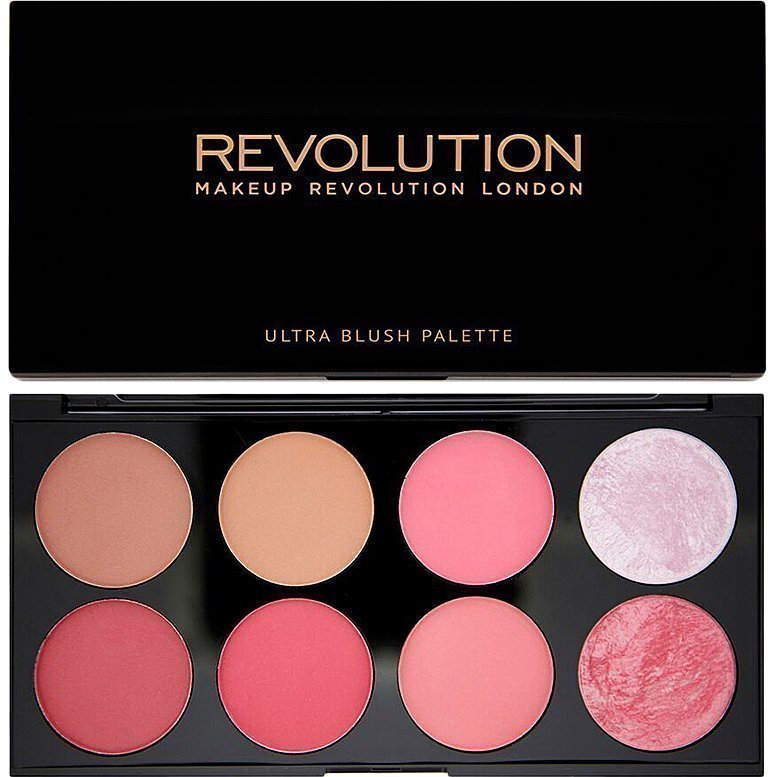 Makeup Revolution Ultra Blush And Contour Palette Sugar And Spice 8 Shades