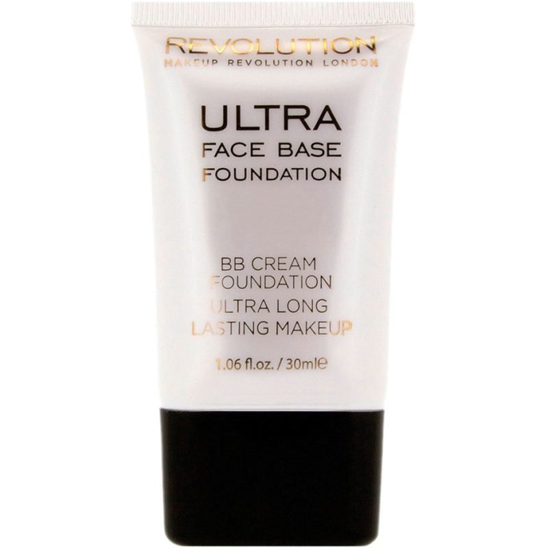 Makeup Revolution Ultra Face Base Foundation BB Cream Foundation Ultra Long Lasting Makeup 04 Pink Tone 30ml