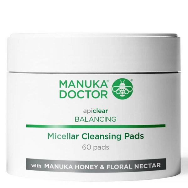 Manuka Doctor Apiclear Balancing Micellar Cleansing Pads Pack Of 60