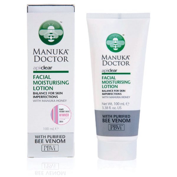 Manuka Doctor Apiclear Facial Moisturising Lotion 100 Ml