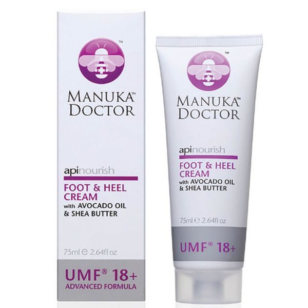 Manuka Doctor Apinourish Foot & Heel Cream 75 Ml