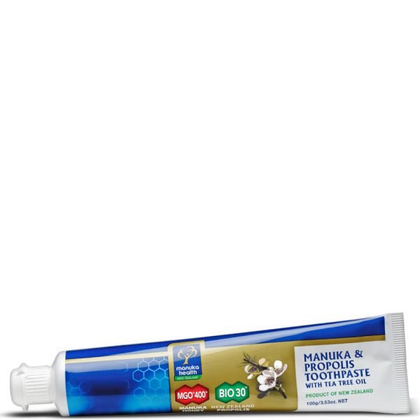 Manuka Health Propolis And Mgo 400 Manuka Honey Toothpaste With Tea Tree Oil 100 G