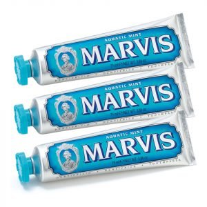 Marvis Aquatic Mint Toothpaste Bundle 3x85 Ml
