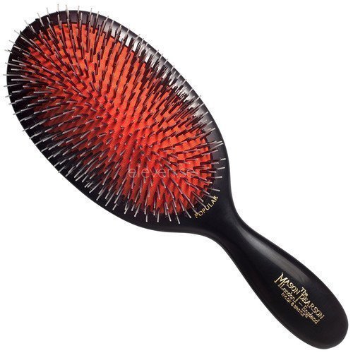 Mason Pearson Popular Bristle & Nylon Dark Ruby