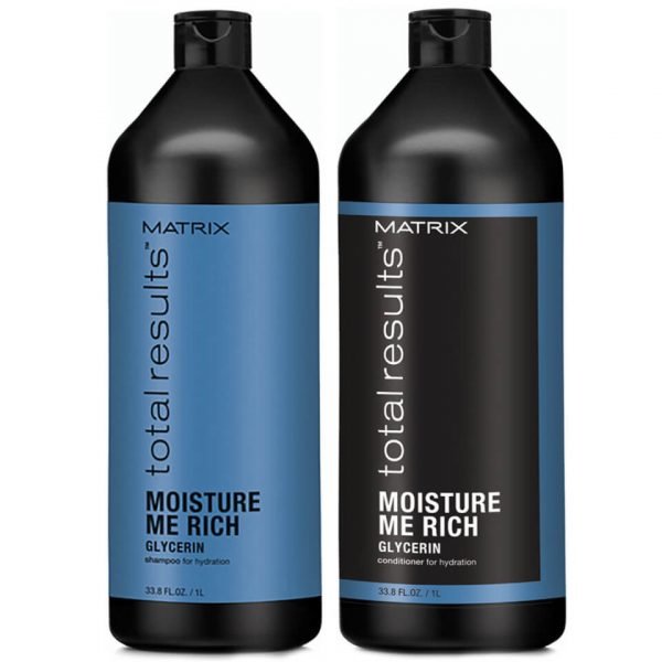 Matrix Total Results Moisture Me Rich Shampoo And Conditioner 1000 Ml