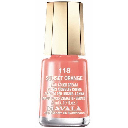 Mavala Nail Color Cream 118 Sunset Orange