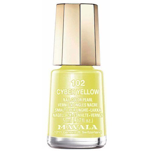 Mavala Nail Color Pearl 102 Cyber Yellow