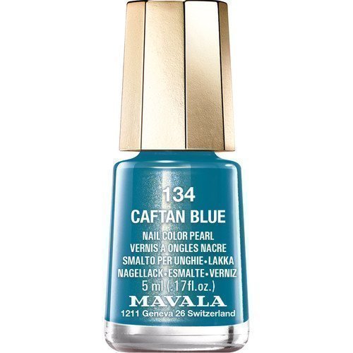 Mavala Nail Color Pearl 134 Caftan Blue