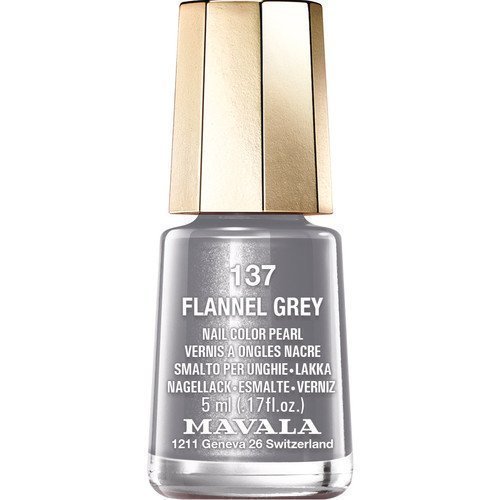 Mavala Nail Color Pearl 137 Flannel Grey